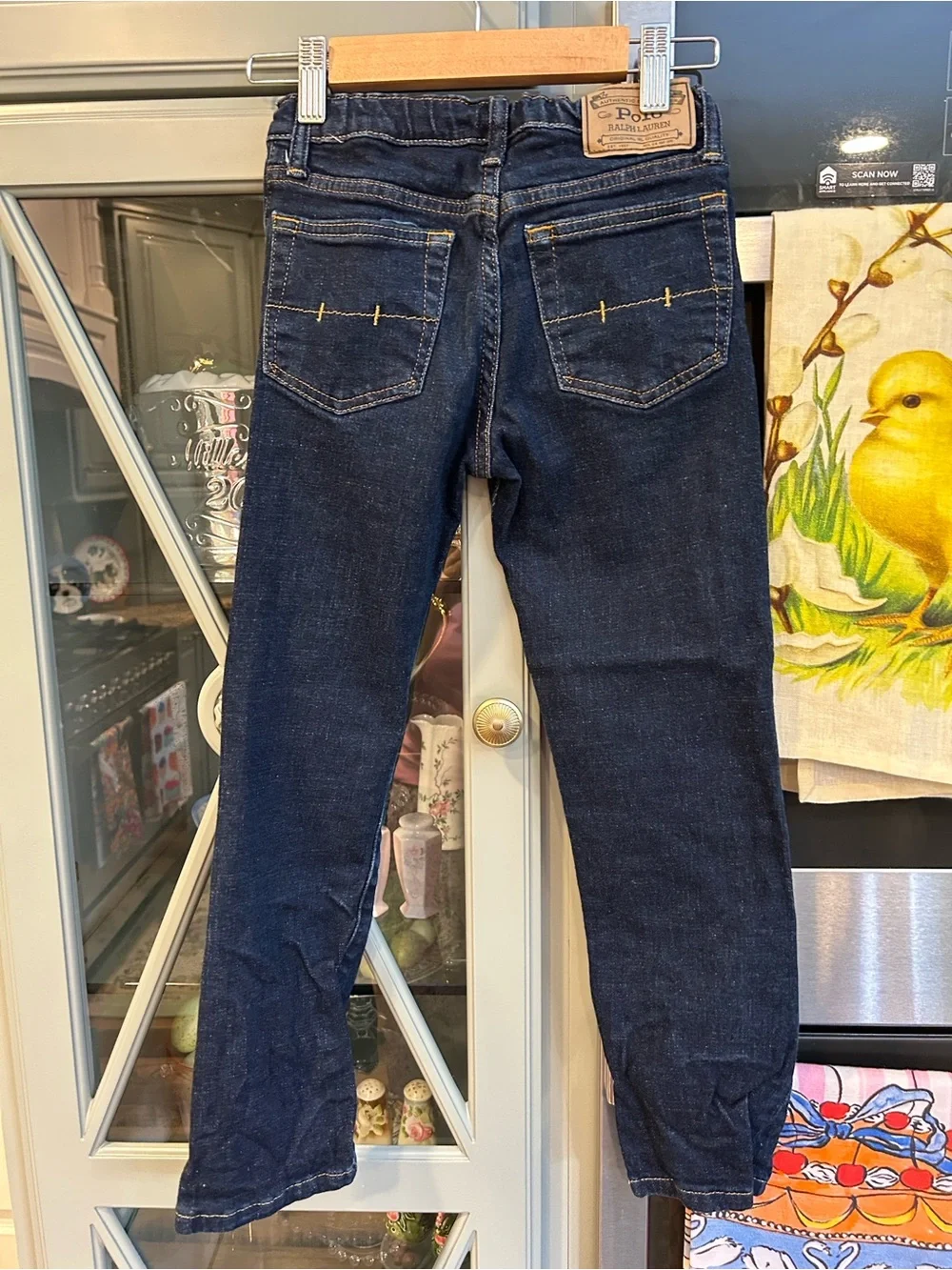 Polo by Ralph Lauren Boys Size 7 Denim Jeans - Navy & Gray